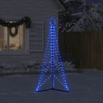 Illuminazione per Albero di Natale 363 LED Blu 182 cm