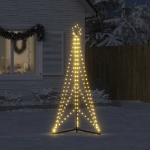 Illuminazione per Albero di Natale 363 LED Bianco Caldo 182 cm