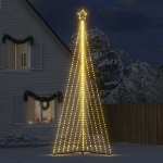 Illuminazione per Albero di Natale 789 LED Bianco Caldo 476 cm