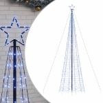 Illuminazione Albero di Natale con Picchetti 1534 LED Blu 500cm