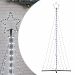 Illuminazione per Albero di Natale 447 LED Bianco Freddo 249 cm