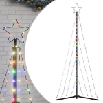 Illuminazione per Albero di Natale 339 LED Colorato 187 cm