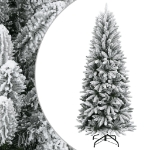 Albero di Natale Artificiale con Neve Floccata 120 cm PVC e PE