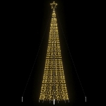 Lampada per Albero Natale Punte 1534 LED Bianco Caldo 500 cm