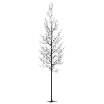 Albero di Natale 1200 LED Colorati Ciliegio in Fiore 400 cm