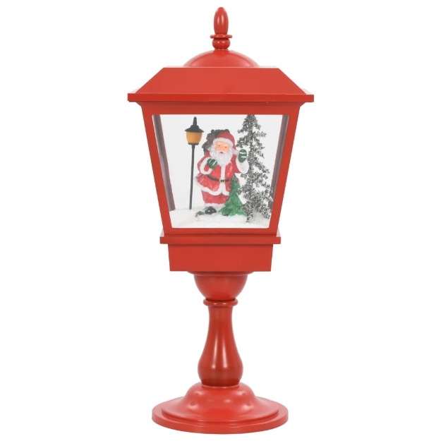 Lampada Natalizia a Piedistallo con Babbo Natale 64 cm LED