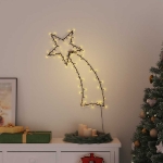 Luci di Natale Stella Cadente Silhouette 115 LED Bianco Caldo