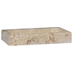 Lavello a Parete Crema 38x24x6,5 cm in Marmo