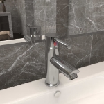 Rubinetto per Lavabo del Bagno Argento 130x176 mm