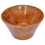 Lavabo in Legno Massello di Teak Φ40x20 cm