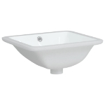 Lavandino da Bagno Bianco 36,5x32x15,5 cm Rettangolare Ceramica