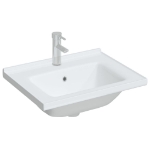 Lavandino da Bagno Bianco 61x48x19,5cm Rettangolare in Ceramica