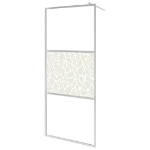 Parete per Doccia Walk-in in Vetro ESG Design Pietra 80x195 cm