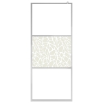 Parete per Doccia Walk-in in Vetro ESG Design Pietra 100x195 cm