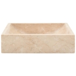 Lavello 45x30x12 cm Marmo Lucido Crema