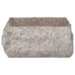 Lavandino Grigio 30x30x13 cm in Marmo