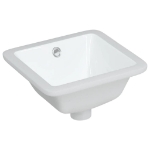 Lavandino da Bagno Bianco 30,5x27x14 cm Rettangolare Ceramica