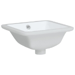 Lavandino da Bagno Bianco 30,5x27x14 cm Rettangolare Ceramica