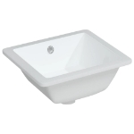 Lavandino da Bagno Bianco 36x31,5x16,5 cm Rettangolare Ceramica