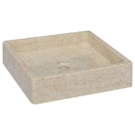 Lavandino Crema 40x40x10 cm in Marmo