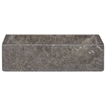 Lavello 45x30x12 cm Marmo Lucido Grigio