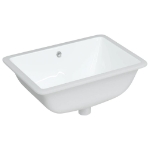 Lavandino da Bagno Bianco 55,5x37,5x19 cm Rettangolare Ceramica