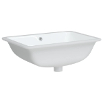 Lavandino da Bagno Bianco 55,5x37,5x19 cm Rettangolare Ceramica