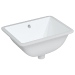 Lavandino da Bagno Bianco 47,5x35x19,5 cm Rettangolare Ceramica