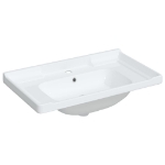 Lavandino da Bagno Bianco 91,5x48x19,5 cm Rettangolare Ceramica