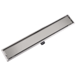 Canaletta di Drenaggio Lineare per Doccia 830x140 mm Acciaio Inox