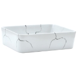 Lavabo da Appoggio Bianco Rettangolare 46x35,5x13 cm Ceramica