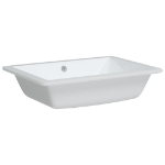 Lavandino da Bagno Bianco 55,5x40x18,5 cm Rettangolare Ceramica