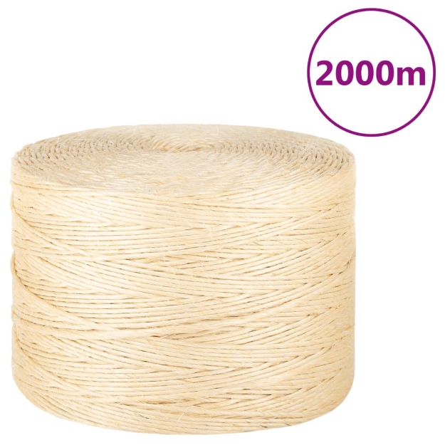 Corda in Sisal 100% 3 mm 2000 m