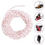 Fune di Avviamento a Strappo Bianco e Rosso Ø3 mm 10 m in Nylon