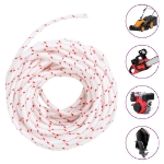 Fune di Avviamento a Strappo Bianco e Rosso Ø5 mm 10 m in Nylon