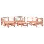 Set Salotto da Giardino 7 pz in Legno Massello di Douglas