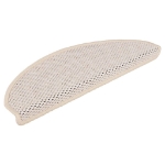 Tappeti Autoadesivi Scale Aspetto Sisal 15 pz 65x21x4cm Berbero