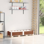 Paretale per Pallet Marrone 150x50cm in Legno Massello di Pino