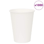 Bicchieri da Caffè in Carta 1000 pz 12oz 300ml Bianco