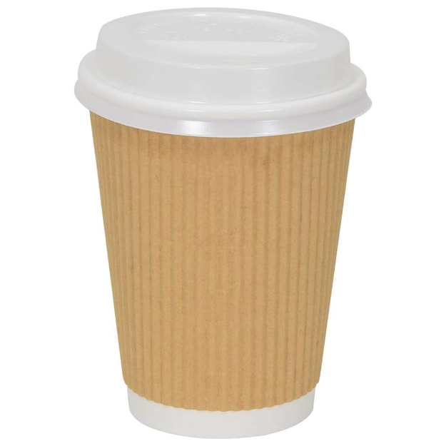 Coperchi Tazze da Caffè Carta Ø90 mm 12oz/16oz 1000 pz Plastica