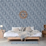 DUTCH WALLCOVERINGS Carta da Parati Wood in Grigio