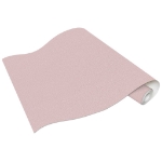 Rotoli Carta da Parati non Tessuto 4 pz Tinta Rosa 0,53x10m