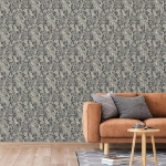 DUTCH WALLCOVERINGS Carta da Parati Mae Bianco e Beige