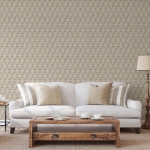 DUTCH WALLCOVERINGS Carta da Parati Geometric Oro e Verde