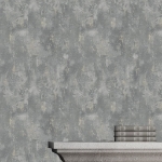 DUTCH WALLCOVERINGS Carta da Parati Motivo Calcestruzzo Grigio TP1008