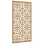 Decorazione Muro da Giardino 105x55 cm Moresco Acciaio Corten