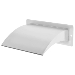 Fontana per Piscina in Acciaio Inossidabile 30x9x26 cm Argento