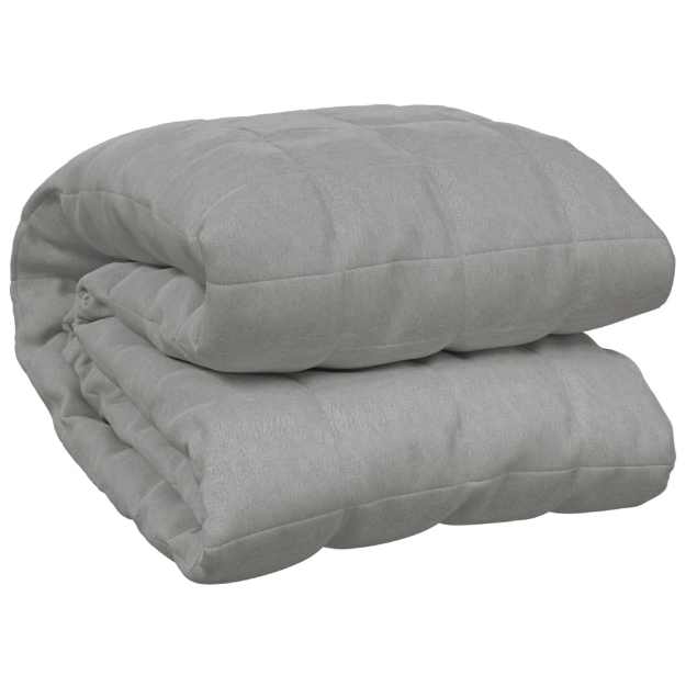 Coperta Ponderata Grigia 220x235 cm 11 kg Tessuto