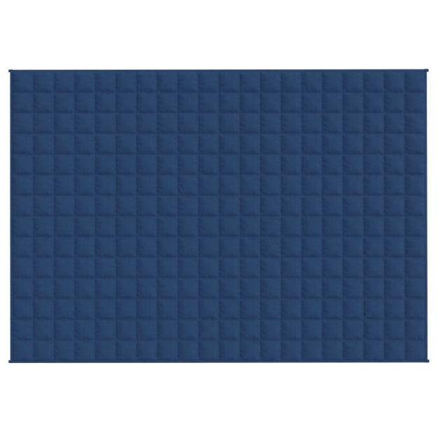 Coperta Ponderata Blu 140x200 cm 6 kg Tessuto