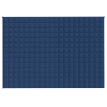 Coperta Ponderata Blu 140x200 cm 10 kg Tessuto